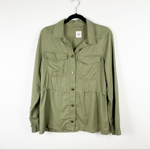 gap utility shirt jacket